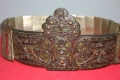 Възрожденски сребърен Дедеагач колан пафта накит за носия., снимка 5