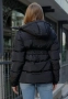 Дамско зимно яке с качулка/VL103t, снимка 4