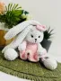 Плетено зайче балеринка , снимка 2