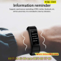 Мултифункционална гривна Fitness Tracker със следене на кръвно налягане, час и др. - КОД 3345, снимка 2
