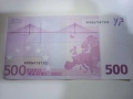 500 EURO банкнота 2002 Г., снимка 1
