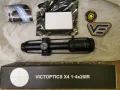 Оптически мерник Victoptics X4 1-4X20 IR LPVO (OPSL21), 5 нива червена и зелена подсветка, снимка 3