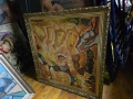 Продавам картина на Димитър Казаков - НЕРОН !!! РАЗМЕР - 60 см  на 80см ! Масло на фазер  - шперплат, снимка 11