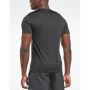 Мъжка тениска reebok workout ready poly graphic tee black, снимка 2