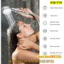 Слушалка за душ с перка и 3D ефект на водата - КОД 3729, снимка 7