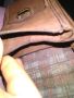 Чанта за колан естествена кожа 2 броя винена и кафява 160х115х45мм, снимка 15