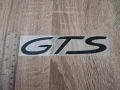 черен стикер за врата GTS за Porsche, снимка 3