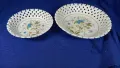 Две чинии за сухи мезета, рязан порцелан, снимка 7