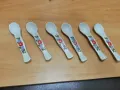 стари руски порцеланови лъжички , снимка 1