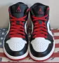 Nike Air Jordan 1 Mid "White Heel" Red Black, 41 номер, НОВИ, снимка 5