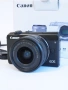 Фотоапарат Canon EOS M100 + обектив EF-M 15-45mm f/3.5-6.3 IS STM, снимка 1