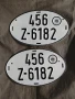 стар Германски регистрационен номер, снимка 1