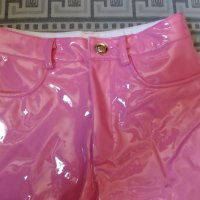 Латексов розов панталон , снимка 7 - Панталони - 45096864