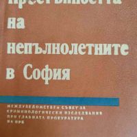 Престъпността на непълнолетните в София, снимка 1 - Специализирана литература - 45279716