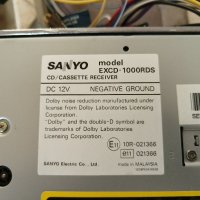 Много Рядък Авто РадиоКасетофон и Компакт диск в едно Sanyo Excedio EXCD 1000 RDS, снимка 11 - Аксесоари и консумативи - 46103328