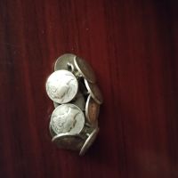 сребърни копчета , снимка 1 - Антикварни и старинни предмети - 45697576
