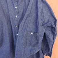 Винтидж ретро соц. дамска дънкова риза Левент 80-те (L) 164, снимка 6 - Ризи - 45388259