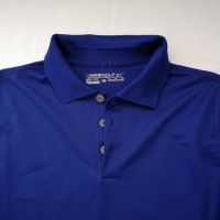 Nike Golf Dri-Fit момчешка блуза с поло яка в син цвят р-р XL за 13-15 годишен, снимка 4 - Блузи - 45497267