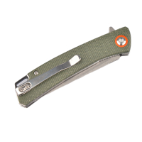 Сгъваем нож Dulotec K212 - зелен 8Cr13 неръждаема стомана, снимка 4 - Ножове - 45007400
