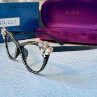 Gucci очила за компютър прозрачни с камъни слънчеви диоптрични рамки , снимка 8 - Слънчеви и диоптрични очила - 45249079