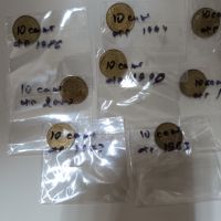 Монети 10 centimes Франция , снимка 2 - Нумизматика и бонистика - 45877528