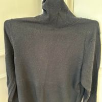 Поло пуловер Massimo Dutti, размер L, черен, снимка 13 - Блузи с дълъг ръкав и пуловери - 45359856