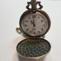 Уникален джобен часовник - "Вълчо семейство", снимка 4 - Джобни - 45445467