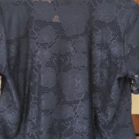 Дамска дантелена дълга блуза с подплата отпред , снимка 2 - Ризи - 45113024