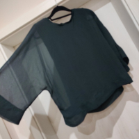Нова блуза Zara с прозрачни ръкави , снимка 4 - Тениски - 45026309