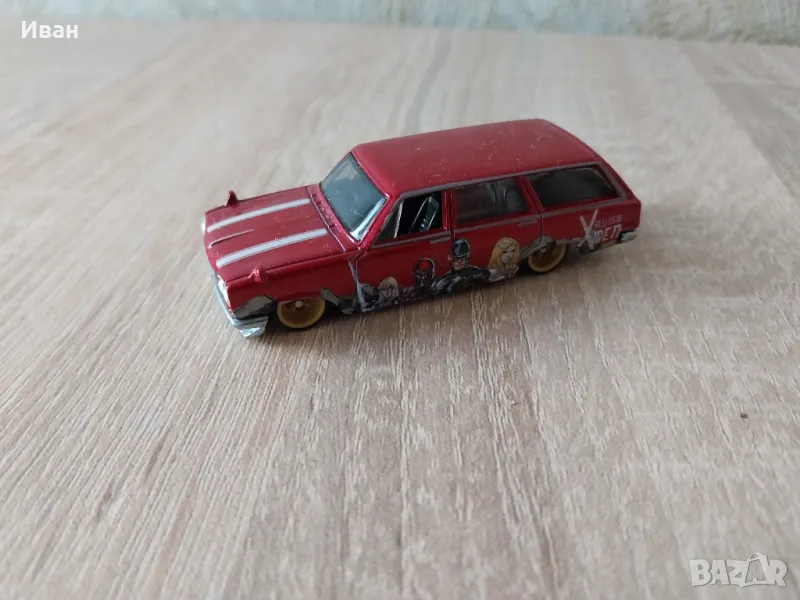 nissan skyline van hot wheels premium 1:64, снимка 1