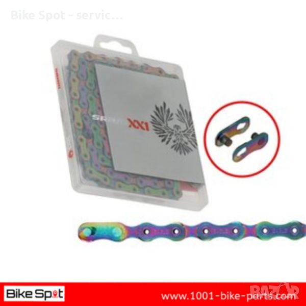 SRAM XX1 Eagle Rainbow 126L 12sp Chain Верига 12ск 126 Звена, снимка 1