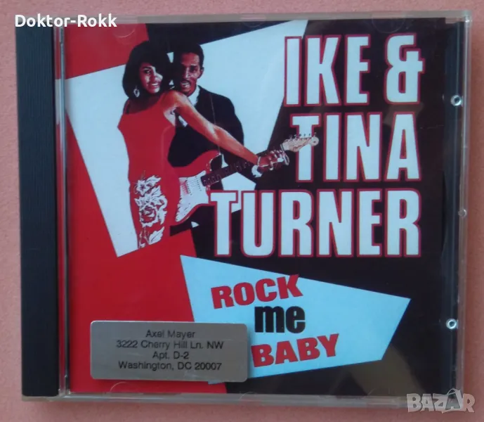 Ike & Tina Turner – Rock Me Baby 1987 (CD), снимка 1