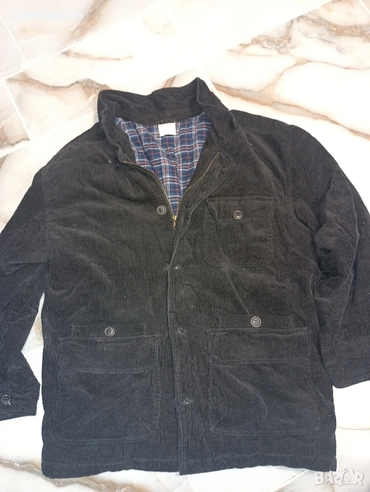 Черно джинсово яке L - 19 лв, снимка 1