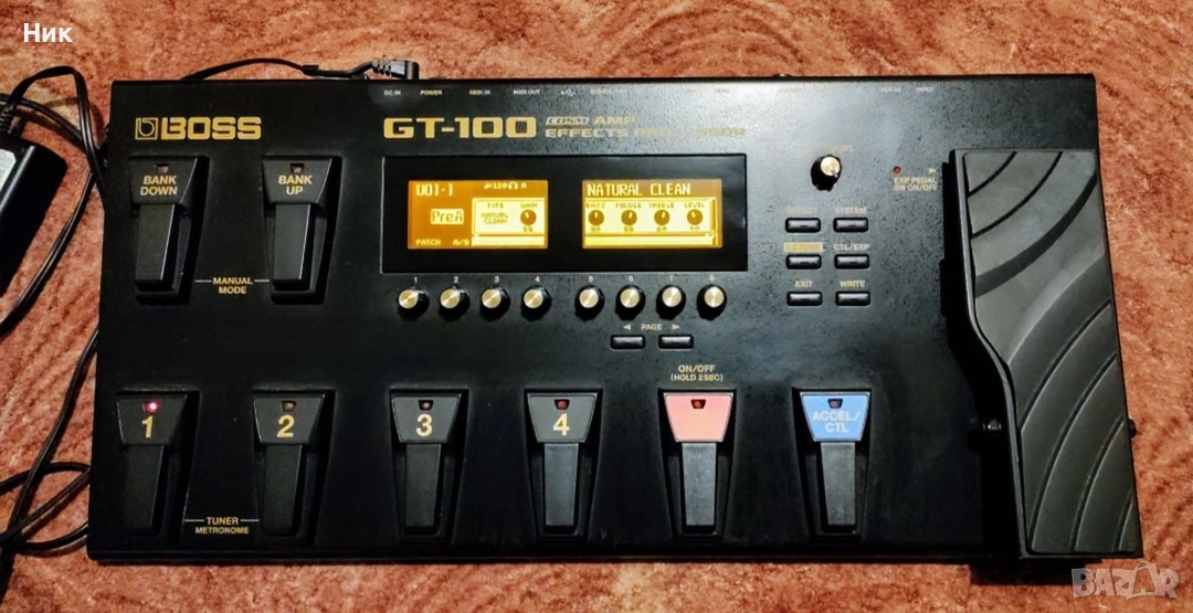 Процесор за китара Boss Gt 100 v 2, снимка 1