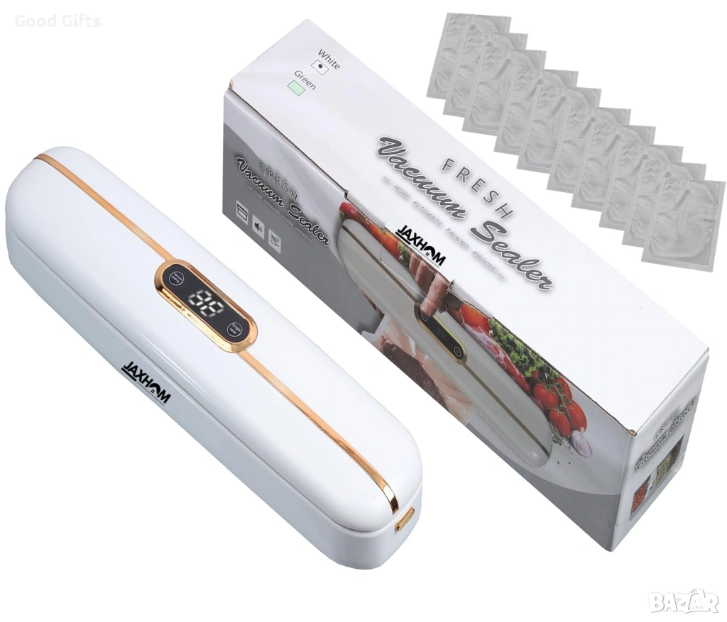 Преносима Машина за Вакуумиране с Дигитален Дисплей – Свежест, Която Трае По-дълго, снимка 1