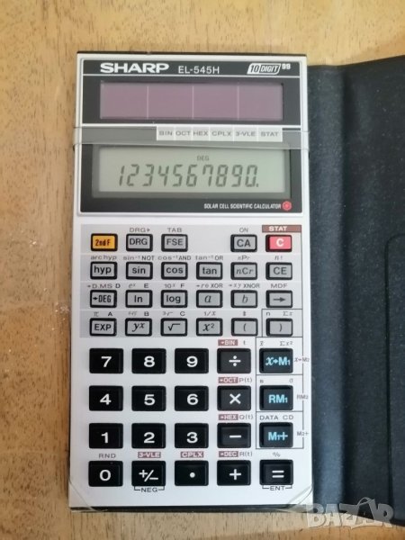 Ретро калкулатор SHARP EL-545H, снимка 1