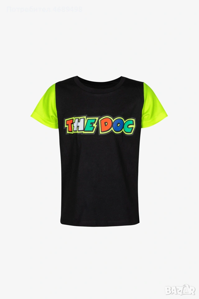 Детска тениска VR46 The Doc 46 – официална детска MotoGP тениска Valentino Rossi, снимка 1