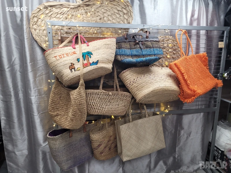 кошници от ратан, плажни чанти , снимка 1