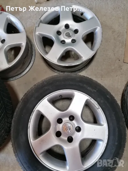 Алуминиеви джанти VW 5 x 112 , 15 Цола Audi Skoda, снимка 1