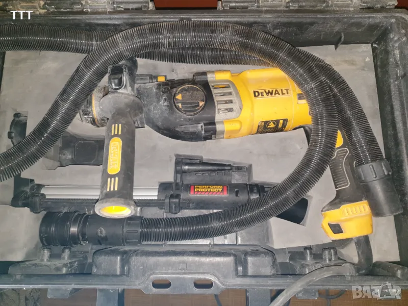 Перфоратор DeWALT+Прахоуловител  DEWALT , снимка 1