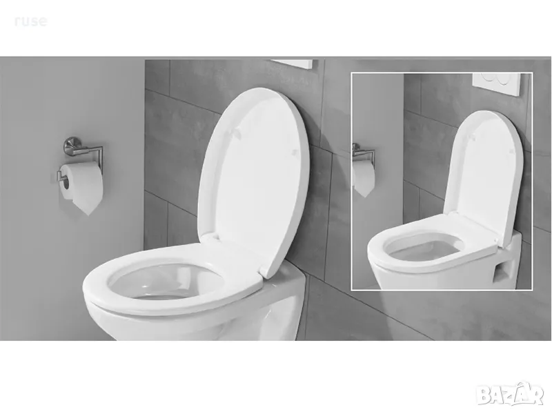 НОВИ! Седалка за тоалетна чиния от Duroplast два модела, снимка 1