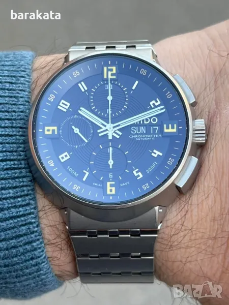 Mido chronometer titanium, снимка 1