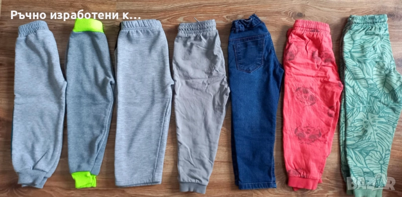 Голям лот долнища за момче 104 размер, снимка 1