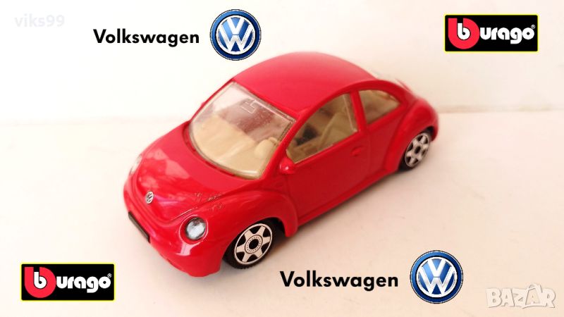 Bburago VOLKSWAGEN New Beetle 1:43, снимка 1