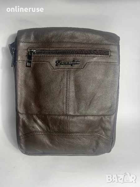 Мъжка чанта естествена кожа, снимка 1