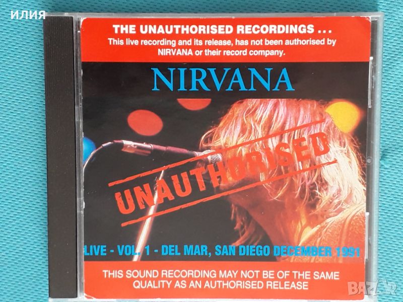 Nirvana – 1993 - Live Vol.1(Joker – JOK-011-A)(Unofficial Release,Bootleg)(Grunge), снимка 1