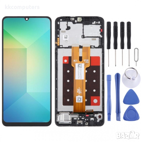 LCD Дисплей и Тъч Скрийн с Рамка за Samsung Galaxy A06 5G, снимка 1