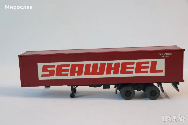 WIKING 1:87 H0 РЕМАРКЕ КАМИОН МОДЕЛ КОЛИЧКА, снимка 1