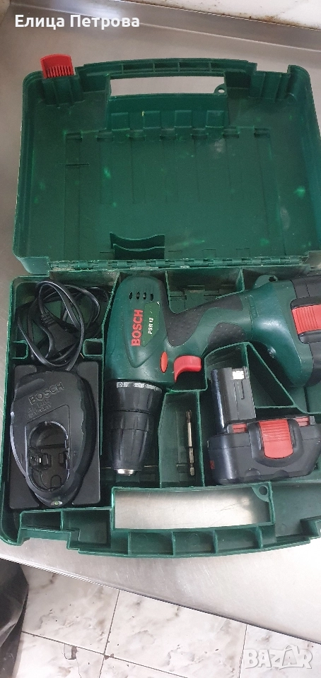 Винтоверт Bosch PSR12, снимка 1