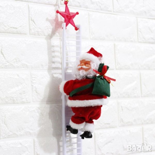Електрическа играчка – катерещ се по стълба Дядо Коледа SD25, снимка 1